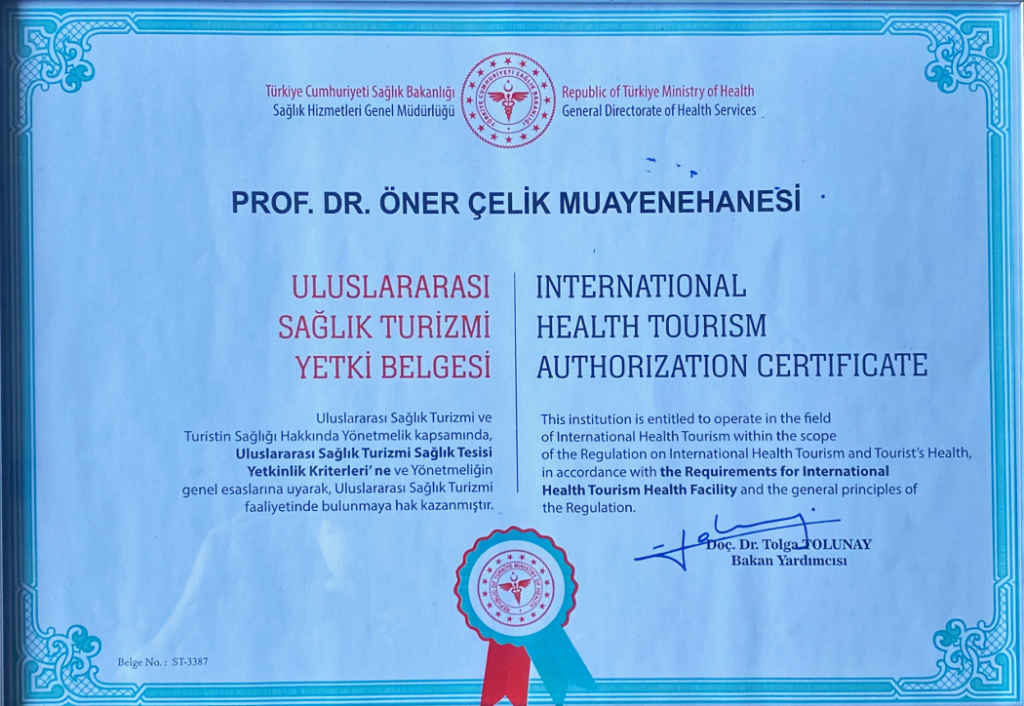 saglik turizmi yetki belgesi